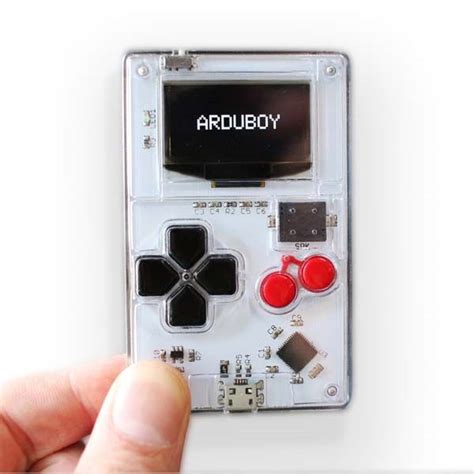 Arduboy Credit Card Sized Handheld Game Console | Gadgetsin