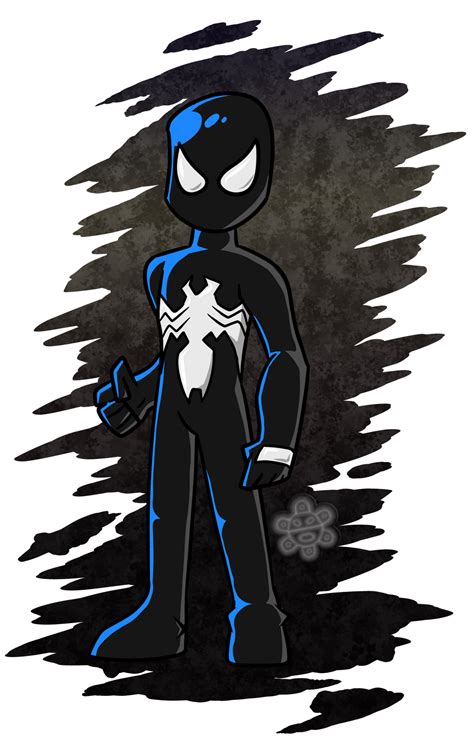 Black Suit Spider Man by BlazingSunDraws on DeviantArt