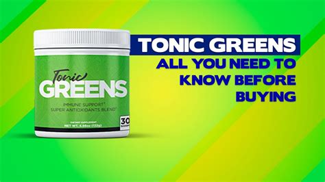 Boost Your Immunity with Tonic Greens: A Holistic Approach to Well ...