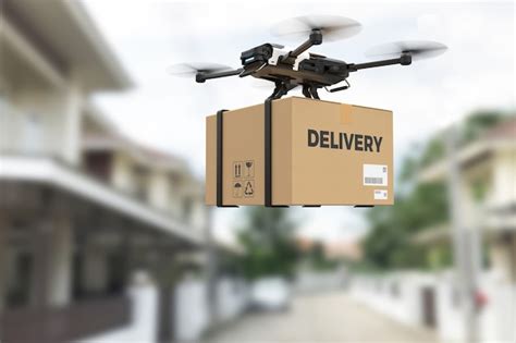 Free Photo | Delivery drone concept