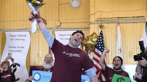 Two RI teachers surprised with $25K Milken Educator awards rural, urban