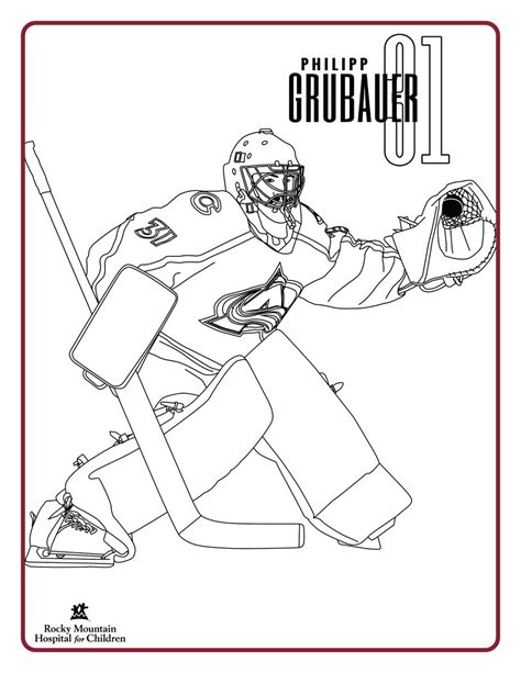 Avalanche Coloring Page