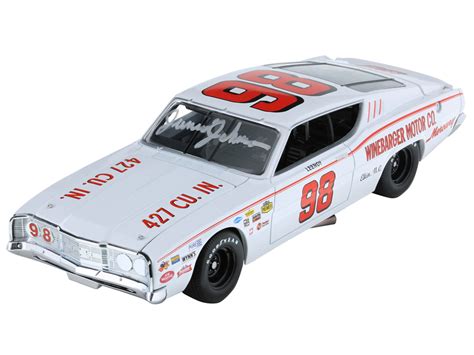 LEEROY YARBROUGH 1969 MERCURY CYCLONE 1:24 UNIVERSITY OF RACING DIECAST ...