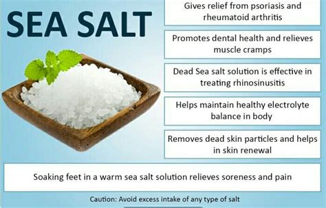 Benefits Of Sea Salt... - What's happening magazine.