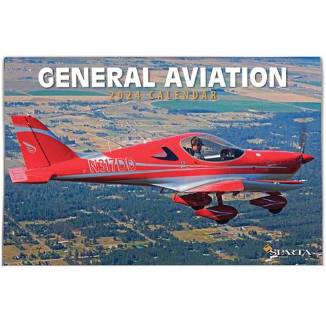 GENERAL AVIATION 2024 WALL CALENDAR | Military Issue Collectibles