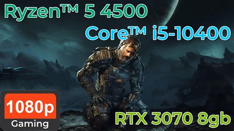 Ryzen 5 4500 - Core i5 10400 | RTX 3070 8GB | 1080 Gaming - YouTube