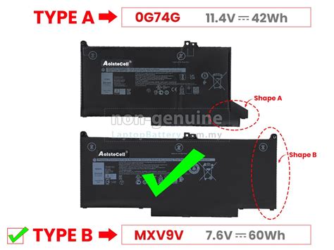 Dell Latitude 7400 battery,high-grade replacement Dell Latitude 7400 ...