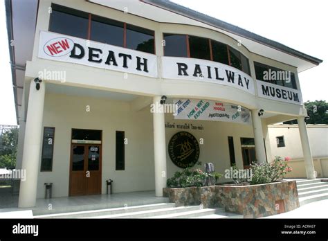 Death Railway Museum Kanchanaburi Thailand Stock Photo - Alamy