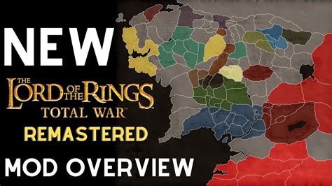 Lord of the Rings Total War Remastered - Mod Overview - Factions, Campaign, Units (Rome ...