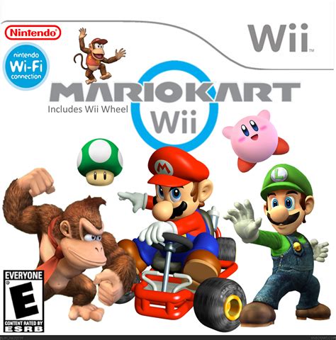 Mario Kart Wii Wii Box Art Cover by Wii_Kid