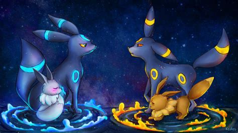 Eevee and Umbreon Wallpapers - Top Free Eevee and Umbreon Backgrounds - WallpaperAccess