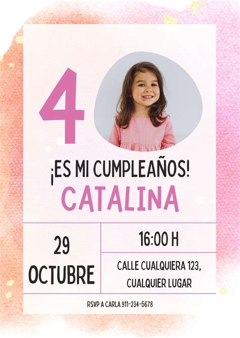 Total 61+ imagen modelo de tarjeta de invitacion de cumpleaños ...