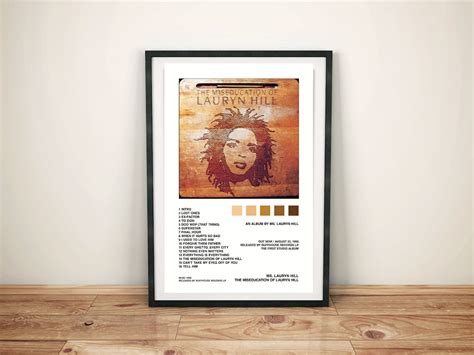 Ms. Lauryn Hill / the Miseducation of Lauryn Hill / Album - Etsy