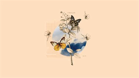 Vintage Butterfly Wallpapers - Wallpaper Cave