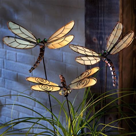 Gartenstecker Libellen 3-teilig - Metall | Home24 | Dragonfly art, Dragonfly yard art, Dragonfly ...