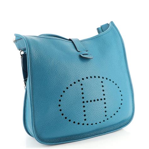 Hermes Evelyne Bag Gen III Clemence GM at 1stDibs | evelyne gm, hermes ...