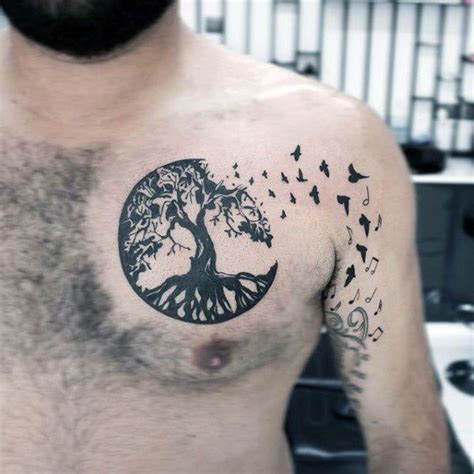 Start A Fire | Roots tattoo, Tree roots tattoo, Chest tattoo men