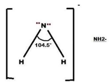 on the basis of vasper theory predict the shape of the NH2- - Brainly.in