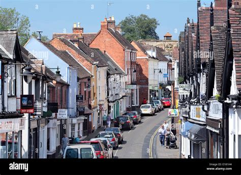 The High Street, Droitwich Spa, Worcestershire Stock Photo - Alamy