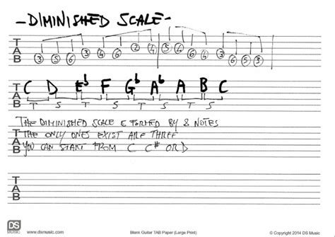 Diminished Scale | PDF