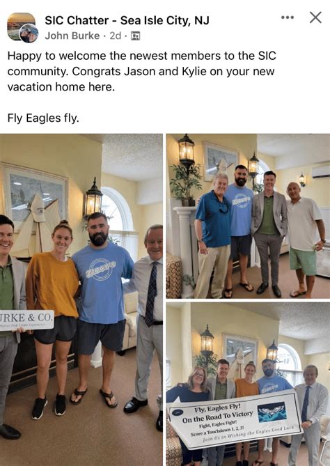 Let's All Welcome the Newest Sea Isle Homeowner - Jason Kelce ...