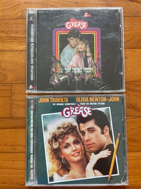 Grease 1&2 Movie Soundtrack CD, Hobbies & Toys, Music & Media, CDs & DVDs on Carousell