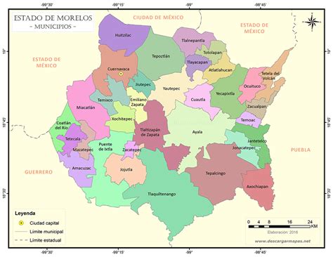 Lista de Estados de Mexico y sus Capitales (con mapas) | Información imágenes