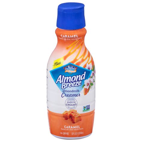 Save on Almond Breeze Caramel Flavored Almondmilk Coffee Creamer Order Online Delivery | Stop & Shop