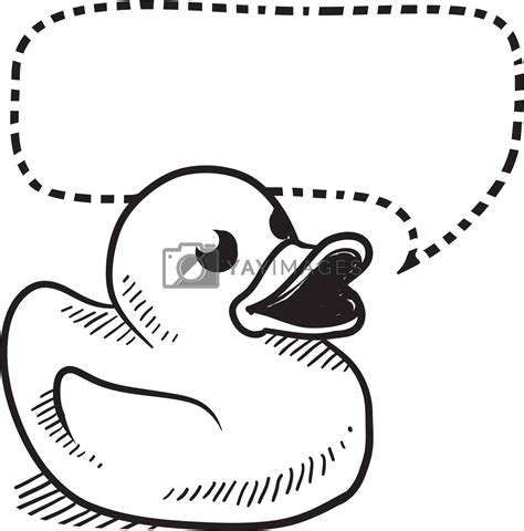 Rubber ducky sketch by lhfgraphics Vectors & Illustrations with Unlimited Downloads - Yayimages