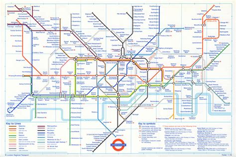 LONDON UNDERGROUND tube map. Waterloo & City line Ongar/Aldwych shut ...