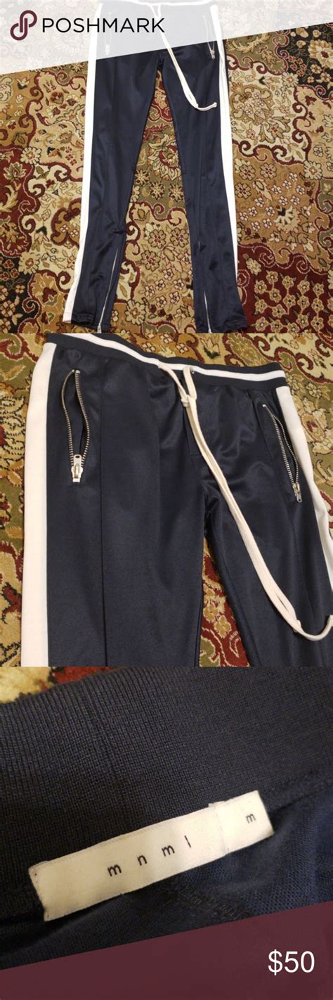 MNML men track pants | Gym shorts womens, Track pants, Men