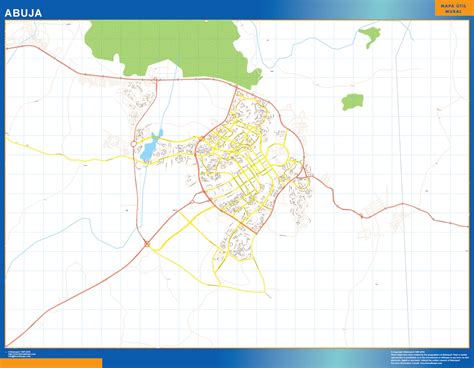 Abuja map | Mapas México y Latinoamerica