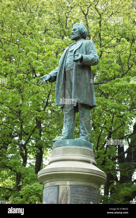 Frederick Douglass statue in Highland park Rochester NY Stock Photo: 69712639 - Alamy