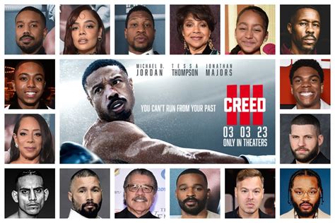 Exclusive: Michael B. Jordan, Jonathan Majors, and Tessa Thompson talk Creed III ...