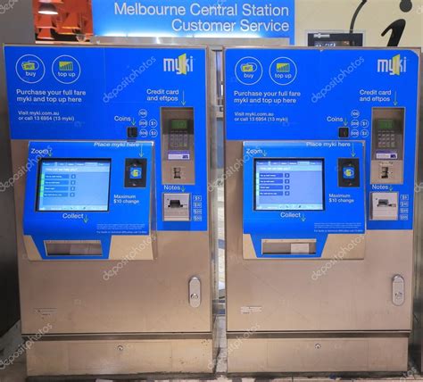 Melbourne train ticket machine – Stock Editorial Photo © TKKurikawa #82173608