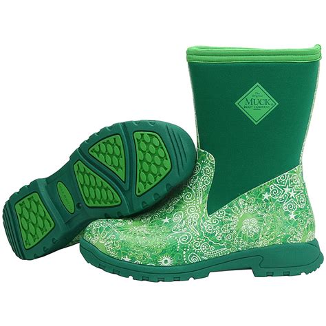Women's Muck Boot Company™ Breezy Mid Cool Print Boots - 294214, Rubber & Rain Boots at ...