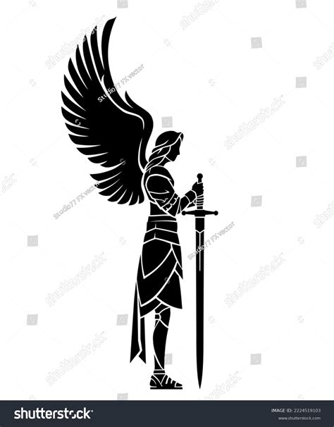 61 Angel Wings Silhouette Side View Images, Stock Photos & Vectors ...