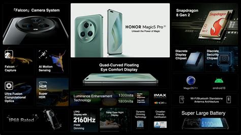 Honor Magic 5 series goes official with Snapdragon 8 Gen 2