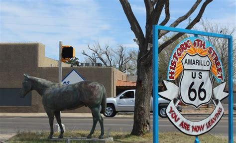 Take a Trip Back in Time on Route 66 in Amarillo Texas