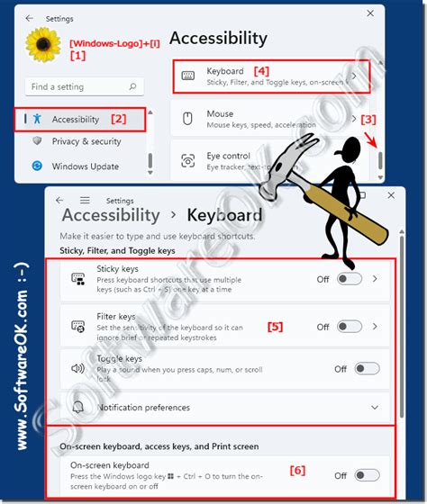 Help in Windows 11 missing the keyboard settings?