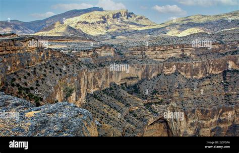 Desert landscape in the Oman Stock Photo - Alamy