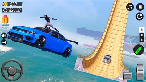 car games super hero GTA V Stunts a crazy long jump challenge by cars ...