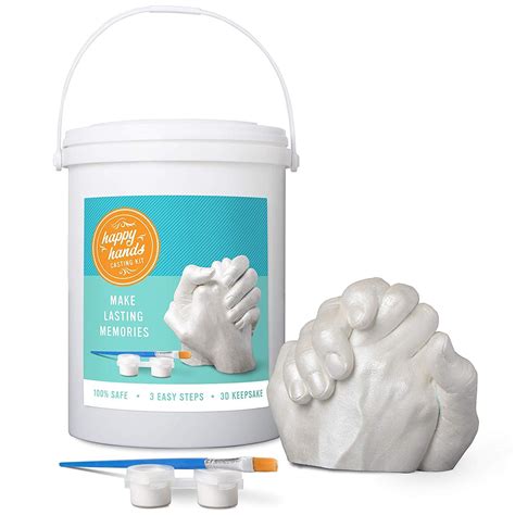 Plaster Hand Casting Kit | Casting kit, Hand molding, Mold kit