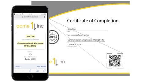 New: Certificate Verification Service | Firmwater LMS