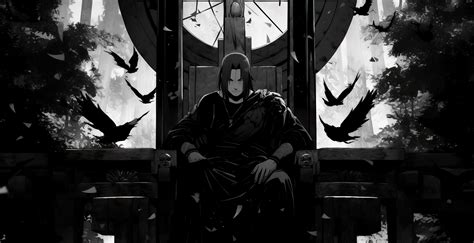 250x267 Resolution Itachi Uchiha Manga Sitting on a Throne 250x267 Resolution Wallpaper ...