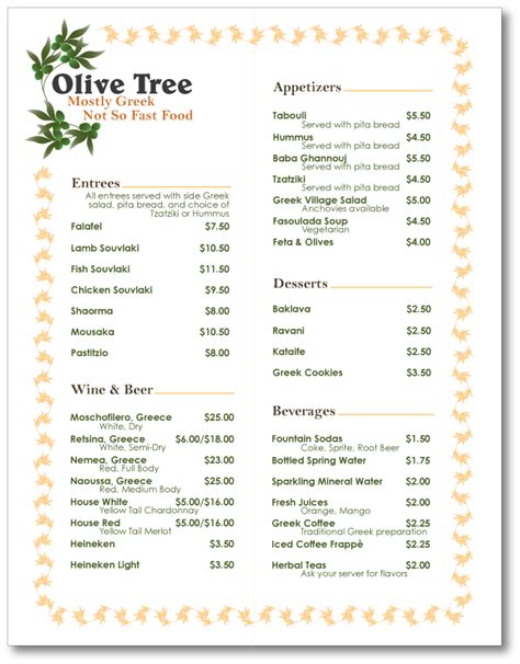 Olive Tree Cafe