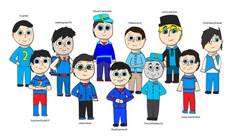 Human Thomas and friends by BlueEngineLiz6 on DeviantArt