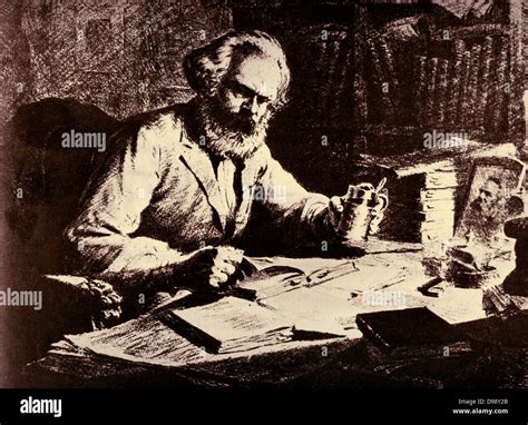 Karl Marx at work. Karl Marx (1818-1883) Father of modern Communism ...