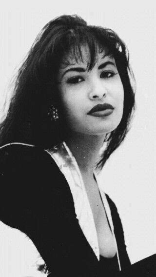 Selena Quintanilla Black And White Photo