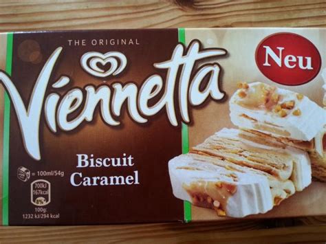 Fotos und Bilder von Speiseeis, Viennetta Biscuit Caramel (Langnese) - Fddb